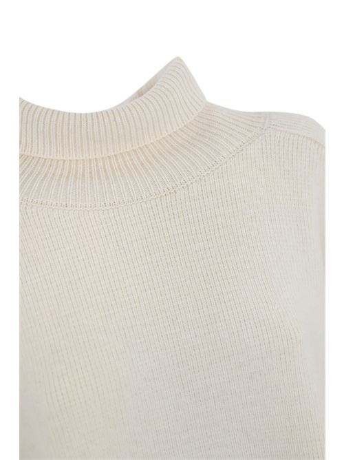 Maglia a collo alto in misto cashmere Pomice Liviana Conti | L4WC54A08-1